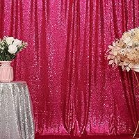 Eternal Beauty Hot Pink Sequin Backdrop 20x10 Ft — image 3
