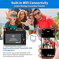 AOREGRE 5K Digital Camera WiFi Autofocus Vlogging Camera — image 3