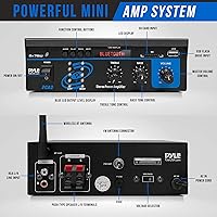 Pyle PCA3 Bluetooth Home Audio Amplifier — image 2