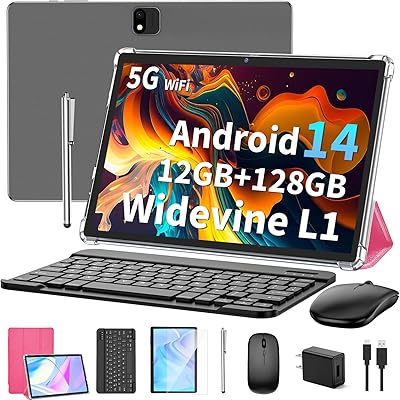 JJGJ TB02 10-Inch Android 14 Tablet 128GB