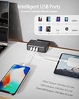 HOPOW QT1360-CU Desk Clamp Power Strip — image 5