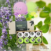 Schone Body Hemp Bath Bombs, Set of 8 - Mint & Lavender Scents — image 3