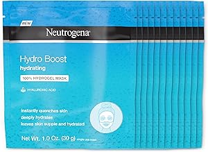 Neutrogena Hydro Boost Hydrating Hydrogel Sheet Mask, 12 Pack Review