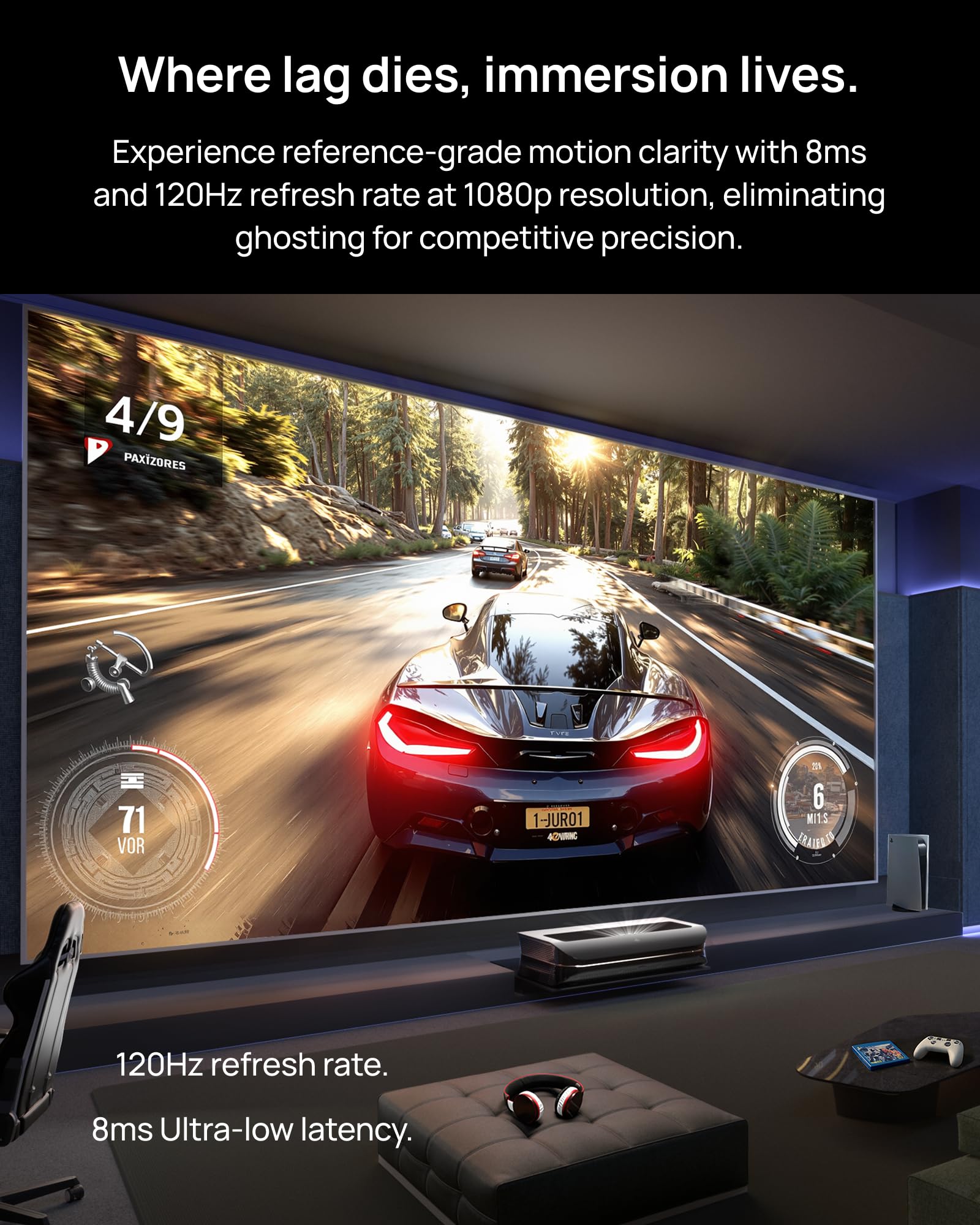 AWOL VISION LTV-3000 Pro 4K Ultra Short Throw Projector | Review & Rating