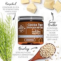 Qhemet Biologics Cocoa Tree Detangling Ghee 9oz — image 2