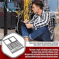 Vivlly 10U Server Rack — image 5