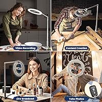 AIXPI Ring Light with Overhead Phone Mount 10″ — image 7