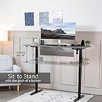 VIVO DESK-E151EB Electric Standing Desk Frame — image 6