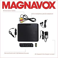 Magnavox MTFT716N-BK 7 Inch TFT Portable DVD/CD Player — image 3
