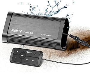 Velex VX-505 Marine Bluetooth Amplifier 4-Channel Review