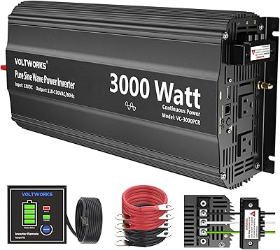 VOLTWORKS 3000W Pure Sine Wave Inverter