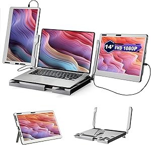 JoyReal F2 Triple Monitor for Laptop 14″