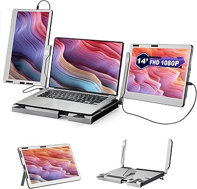 JoyReal F2 Triple Monitor for Laptop 14″