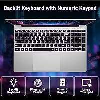 NIAKUN LAITMIN-G5 Gaming Laptop, 15.6-inch, AMD Ryzen 7 5700U, 32GB RAM, 1TB SSD — image 6