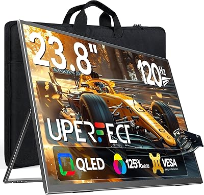 UPERFECT 24″ QLED 120Hz Portable Monitor