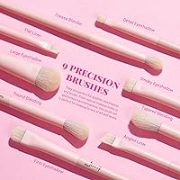 Jessup 14-Piece Pink Makeup Brush Set — image 5