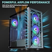MOROVOL R7 ATX Gaming PC Case — image 3