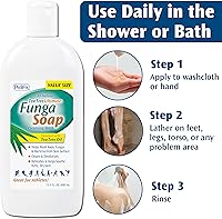 PediFix FungaSoap Tea Tree Cleansing Wash 13.5oz — image 4