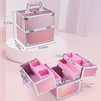 Frenessa Makeup Case Mermaid Pink — image 5