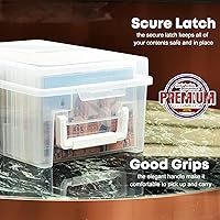 ALINK Photo Storage Box 5 x 7 In, 10 Inner Large Photo Keeper — image 3