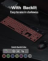 COUTSALL K670-KG686 Wireless Keyboard Mouse Combo — image 2