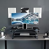 VIVO 36-inch Height Adjustable Stand Up Desk Converter — image 9