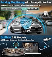 PORMIDO D80 2K Rear View Mirror Dash Cam — image 5