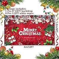 Lordaeron Christmas Garage Door Banner Decoration 6X13 FT — image 3