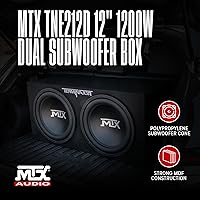 MTX TNE212D Dual 12-Inch Subwoofer Enclosure — image 4