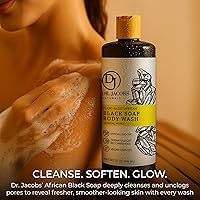 Dr Jacobs Naturals African Black Soap 32oz — image 8