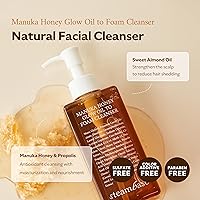STEAMBASE Manuka Honey Glow Oil to Foam Cleanser, 7.27oz — image 2