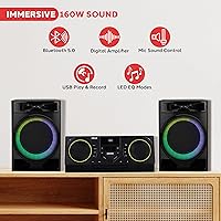 Pyle PHSKR28 CD Stereo System with Bluetooth — image 2