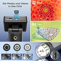 LINKMICRO LM112 500X Handheld Digital Microscope for Kids and Adults — image 8