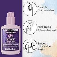 Backscratchers Glass Glaze Stikr Resin Nail Adhesive — image 4
