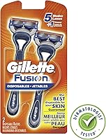 Gillette Fusion Disposable Razors, 2 Count — image 4