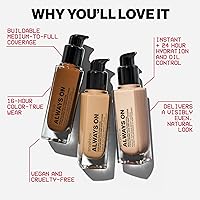 Smashbox Always On Skin-Balancing Foundation 1oz - F20N (Fair with Neutral Undertone) — image 6