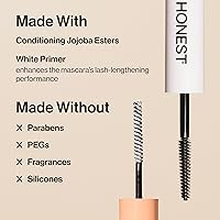 Honest Beauty 2-in-1 Extreme Length Clean Mascara + Lash Primer, Black, 0.27 fl oz — image 4