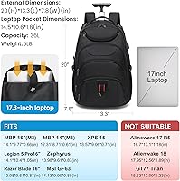 Boavan Rolling Backpack 17-inch — image 2