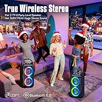 W-KING T9-2 180W Portable Bluetooth Speaker — image 4