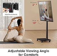 AOKCOS Rolling TV Stand for 43-75 Inch TVs — image 4