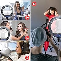 OVEHEL HQ-18 18-inch RGB Ring Light Kit — image 5