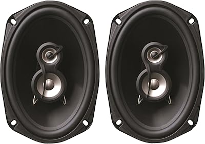 Planet Audio TQ693 6 x 9-Inch 3-Way Speaker System