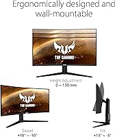 ASUS TUF VG34VQL1B 34-Inch Curved Gaming Monitor — image 5