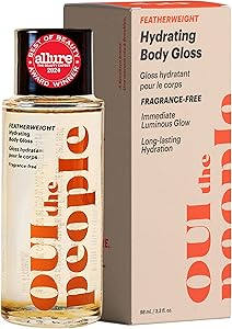 OUI the People Featherweight Hydrating Body Gloss, Unscented, 3.3oz Review