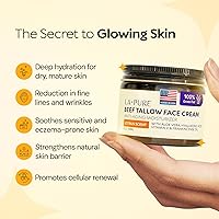 LA PURE Beef Tallow Face Cream 2oz — image 2