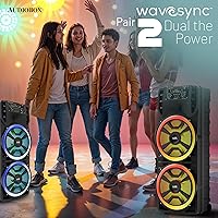 Audiobox ABX-214R Dual 12″ Portable Bluetooth Speaker — image 2