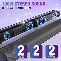 Yenjuty SD03 100W 2-in-1 Detachable Soundbar — image 3
