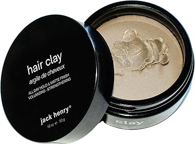 Jack Henry Premium Hair Clay for Men - Matte Finish, 1.6 oz