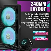 Cooler Master MasterLiquid ML240L RGB V2 AIO CPU Liquid Cooler — image 7