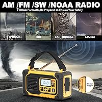 DexScout Crank Emergency Weather Radio 10000mAh — image 2